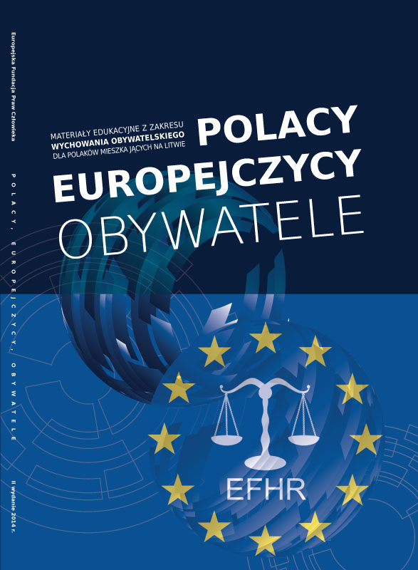 EFHR zrealizowało najnowsze wydanie podręcznika „Polacy, Europejczycy, Obywatele”!