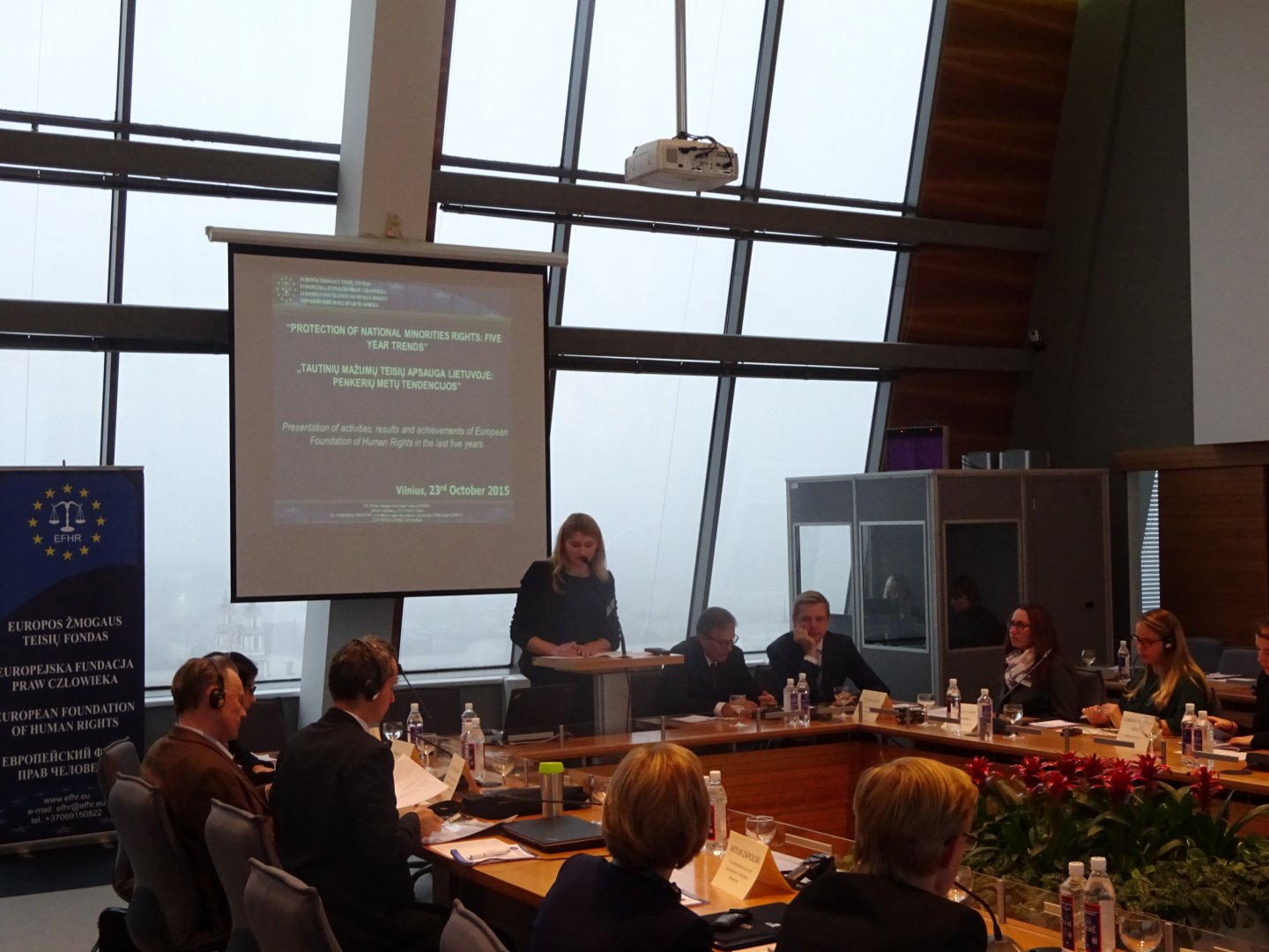Odbyła się konferencja EFHR „Ochrona praw mniejszości narodowych na Litwie: tendencje w ostatnich pięciu latach”