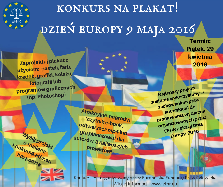 Dzień Europy– Konkurs na plakat