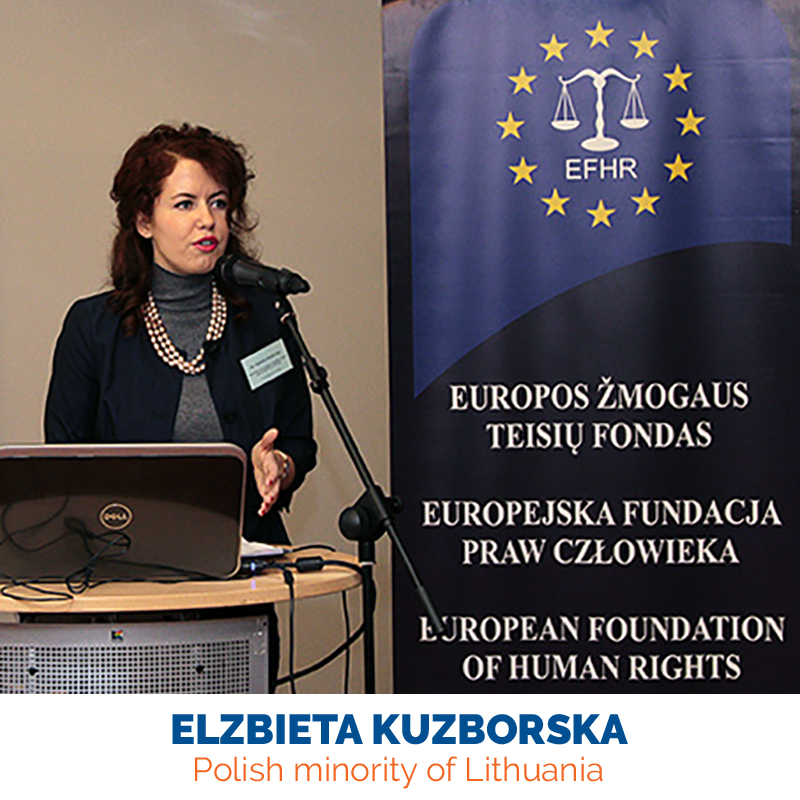 Elżbieta Kuzborska reprezentuje polską mniejszość narodową na Litwie na Forum Narodów Zjednoczonych ds. Mniejszości