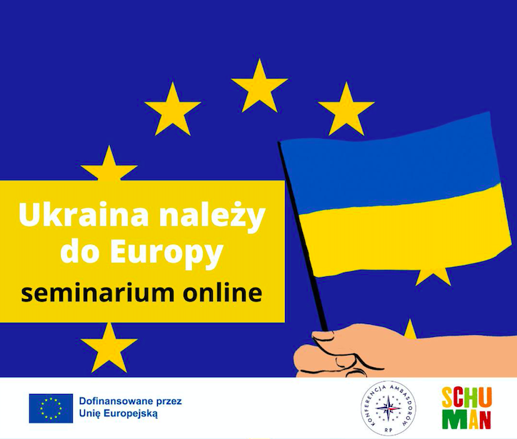 Zaproszenie na seminarium dotyczące perspektywy członkostwa Ukrainy w Unii Europejskiej