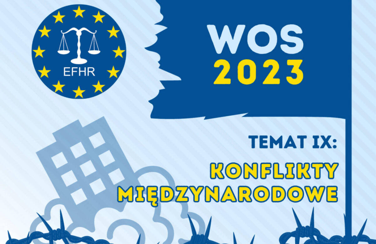 WOS 2023 Temat IX – Konflikty międzynarodowe